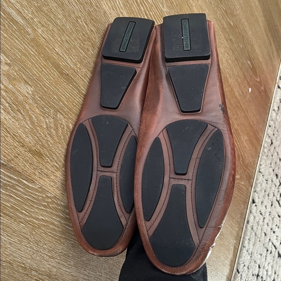 Donald Pliner Victor Leather Driver Loafer Bit Hardware cognac brown size 13 main image 7
